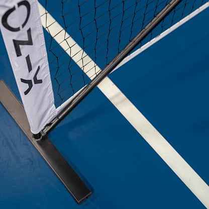ONIX Pickleball 2-in-1 Regulation-Size Portable Net and Practice Net Set Includes Carrying Case with Wheels