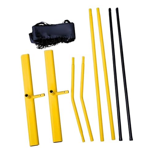 Mini Pickleball Dink Net Practice Equipment Height Adjustable Small Portable Training Net Rebounder for Tennis Home Driveway