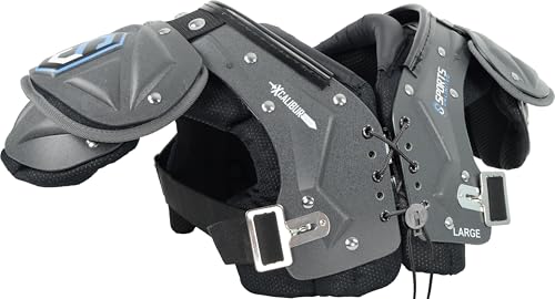 Sports Unlimited Xcalibur Youth Football Shoulder Pads, Youth Shoulder Pads for Football