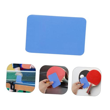 KICHOUSE Table Tennis Bat Sponge Racket Cleaning Supplies Portable Racket Cleaner Soft Sponge Paddle Wipes Tool