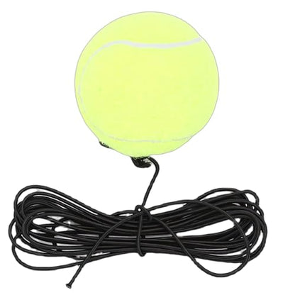 RiToEasysports Tennis Training Balls, Self Training Tool Practice Tennis Balls Synthetic Fiber 3pcs for Beginners Indoor Outdoor Practice