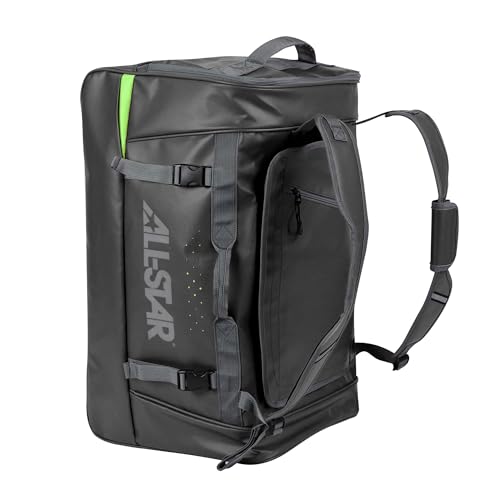 All-Star S7 Elite Player Duffle, 20.5" H x 14" W x 10" D - color: Black