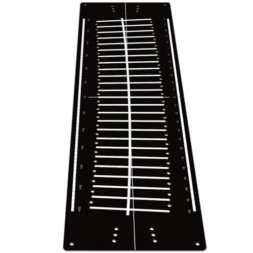 Silipull Golf Putting Mats Practice Indoor 30 x 8.27 Inch Golf Putting Practice Training Aid Alignment Track Green Mat Exercise Putter Training Supplies - color: Black