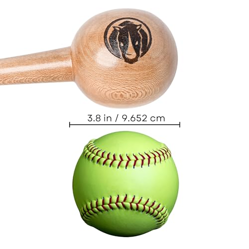 Rhino Wax - Ultimate Softball Gloves Break in Kit - Includes Soft Ball Sized Mallet, Glove Oil, Mitt Conditioner, Wrap, Brush, and Microfiber Cloth - Designed Specifically for Softballs - Made in USA