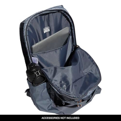 adidas Defender Sports Backpack with Shoe Compartment, Soccer Bag - color: Jersey Onix Grey/Onix Grey/Rose Gold