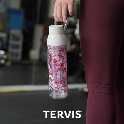Tervis Venture Lite Pickleball Made in USA Double Walled Insulated Tumbler Travel Cup Keeps Drinks Cold & Hot, 24oz Water Bottle, Classic - style: Pickleball