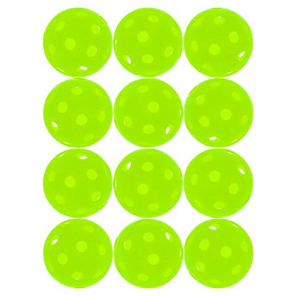 Jugs Sports Pickleballs - color: Green, size: 12 Pack