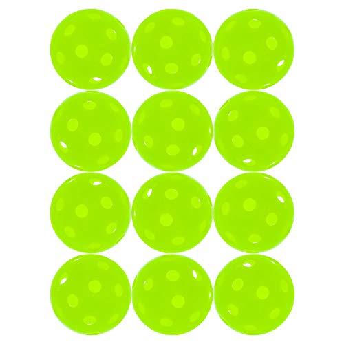 Jugs Sports Pickleballs - color: Green, size: 12 Pack