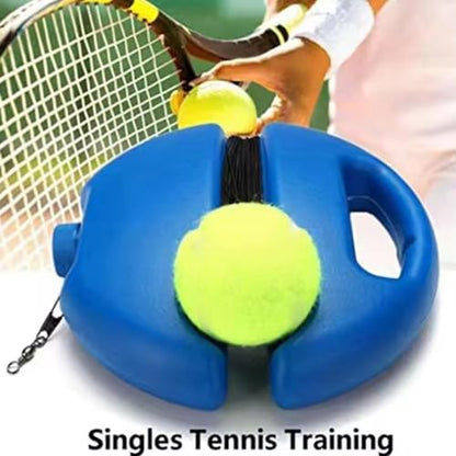Tennis Trainer - Tennis Ball Training Baseboard,2027 New Tennis Practice Rebounder with String Balls,Portable Tennisball on String for Practice,Multifunctional Tennis Solo PracticeSet for Beginners