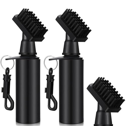 Pro Golf Club Brush Cleaner, Golf Water Brush with Retainer Clip and Squeeze Water Bottle with Squeeze Water Bottle Holds 4 Ounces of Water, Golf Club Cleaning Kit, Best Golf Gifts for Men