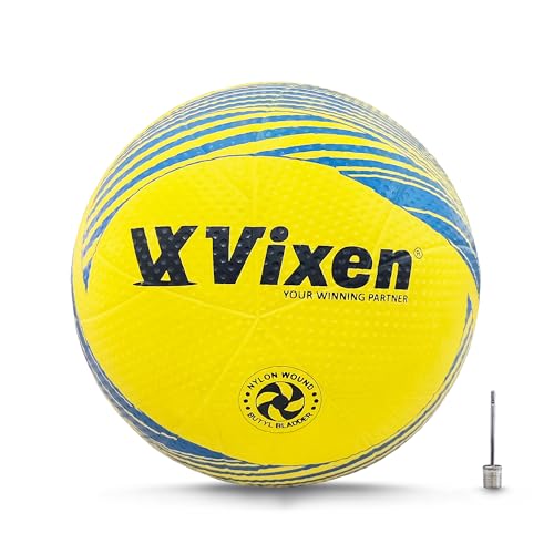 Vixen Volley Ball | Moulded, Composite Leather Pasted Volleyball | Outdoor Volleyball (Suitable for Practice/Match/Beach/Ground)
