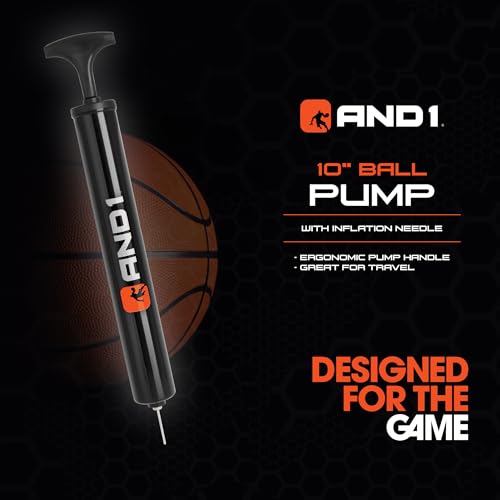 AND1 Mini Basketball Pack Set for Kids (Deflated w/Pump Included): - 7-Inch Premium Youth Size Basketballs, Easy to Grip - color: Neon Camo, size: 3