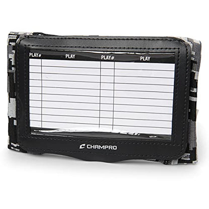 Champro Adult Quarterback Playbook Triple (AF50B) - color: Camo Black, size: Adult