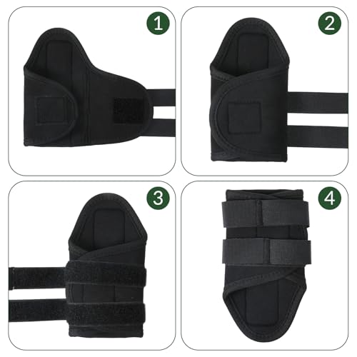 Golf Wrist Training Aid Golf Wrist Brace to Correct Wrist-Angle Golf-Alignment Aid for Beginners and Pros to Improve Swing Technique (25x15x1.8 cm)