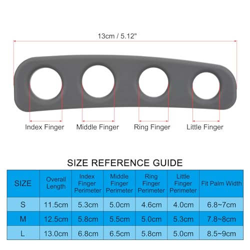 PATIKIL Basketball Shooting Aid, Basketball Finger Shoot Trainer Training Equipment for Youth, Adults - color: Gray, size: Large