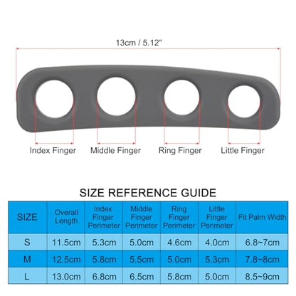 PATIKIL Basketball Shooting Aid, Basketball Finger Shoot Trainer Training Equipment for Youth, Adults - color: Gray, size: Large