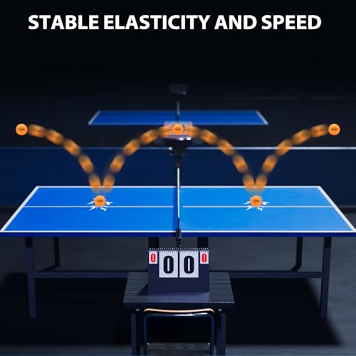 Ping Pong Balls, Ping Pong Balls 20 Pack, Orange Table Tennis Balls, 3 Star Table Tennis Balls, Suitable for Beginners and Professionals