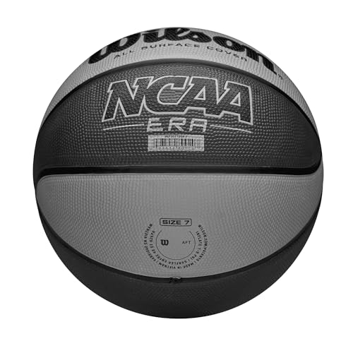 WILSON NCAA Era Basketballs - Size 5, Size 6 and Size 7 - color: Grey, size: Size 7 - 29.5"