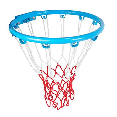 Aoneky 13.5 Inch Indoor Basketball Hoop - Wooden Back Board Replacement Basketball Rim