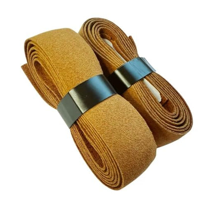 5-10 Pack 2-in-1 Tennis Racket Suede Fabric Replacement Grip, Soft Dry Feel Anti-Slip Sweat-Absorbing Durable Handle Wrap, Suitable for Pickleball Badminton Baseball Squash Rackets Tape - color: 10 Pack