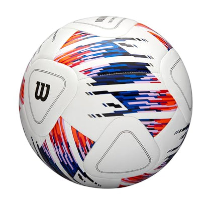 Wilson NCAA Vivido Replica - color: White/Orange/Purple, size: Size 5