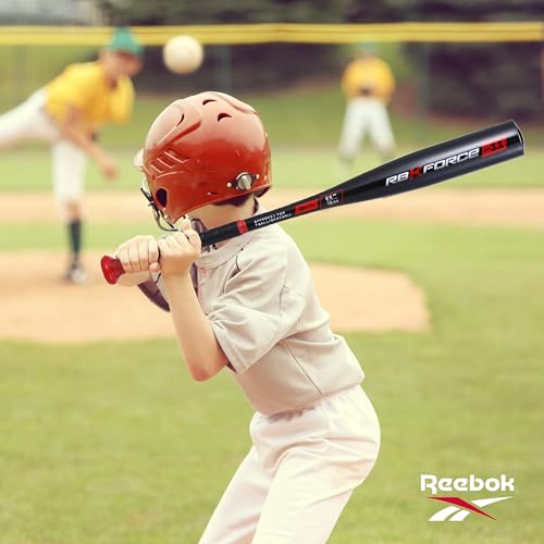 Reebok - T Ball Bat, 26-Inch Aluminum Bat for Kids & Youth, Baseball Bat for Practice, Training, and Beginners (Black) - color: Black