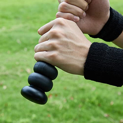 Bat Grip Choke Up Rings,Premium Choke Up Rings, Pressure Baseball Rings,Including: 8 Pack Choke up Rings, 2 Wrist Protectors - color: back