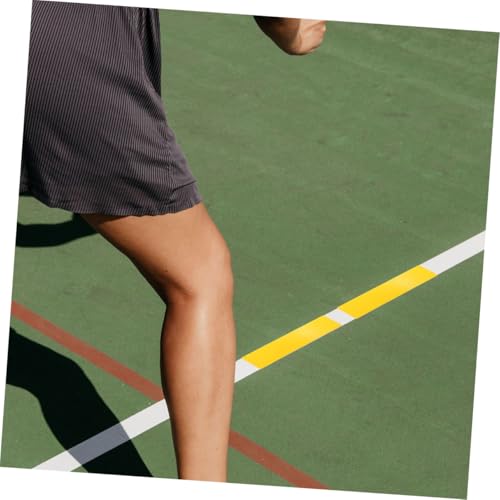 BESPORTBLE Landmark Court Lines Marker Kit Flat Marker for Training Ground Marking Tools Tennis Training Strip of