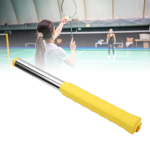Badminton Power Racket Trainer, Adjustable Training Levels Badminton Power Trainer with Sound Feedback Swing Practice Aid for Indoor Training