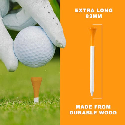 Shanker Golf - Funny Golf Tees – MulliganBro 10 Pack - Funny Golf Gift for Men - Parody Golf Accessories - Cool Novelty Tees for Golfers - Golf Gag Gift