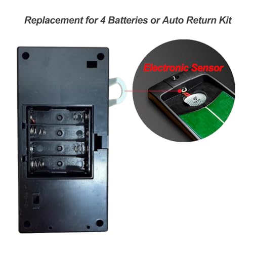 WINNER SPIRIT Miracle 580v3 Golf Putting Mat Green Indoor with Electric Auto Ball Return Silent Quiet No Noise Home Office Gift - style: Auto Return Kit (Spare Part)