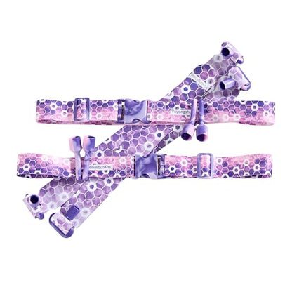 Flag Football Belts, Flag Football Kit for Children/Teenagers/Adults - color: Violet