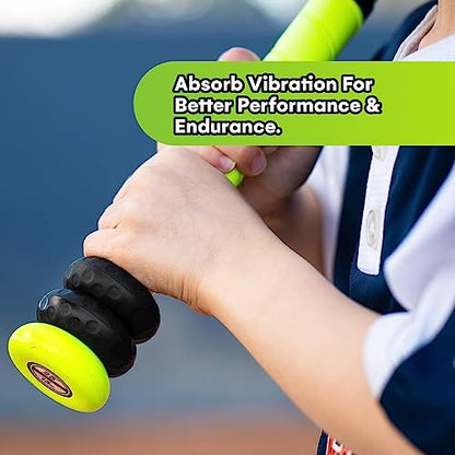 Bat Grip Choke up Rings 2-Pack for Youth Baseball, Softball and Tee Ball