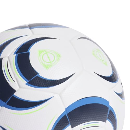Adidas Tiro League Soccer Ball - color: White/Collegiate Navy/Bright Blue/Green, size: 5
