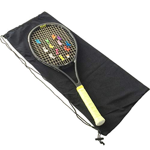 Mike Tennis Racquet Bag Soft Durable Lightweight Professional or Beginner Tennis Players Unisex Design for Youth and Adults Tennis Racquet Velvet Pouch