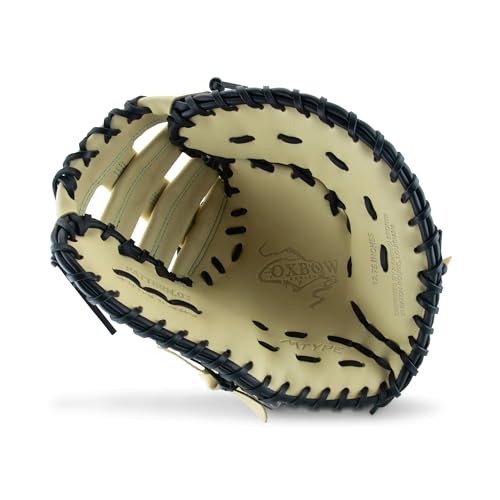 MARUCCI Oxbow V3 Baseball Glove Series - color: 12.75" - CAMEL/BLACK, style: 1B MITT