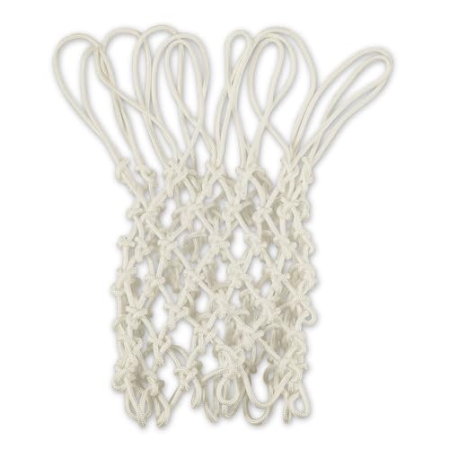 Basketball Net Replacement 1 Pack, Basketball Nets Heavy Duty Outdoor with 12 Loops, for All-Weather 21inches (10 oz), Anti Whip, Fits Standard Indoor or Outdoor Hoop, Rim Not Included