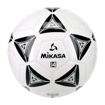 Mikasa Serious Soccer Ball - color: Black/white, size: 4