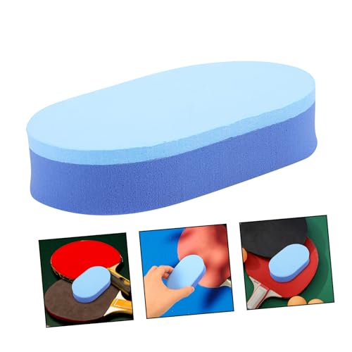 BESPORTBLE Table Tennis Paddle Cleaning Sponge Portable Racket Cleaner with Cleaning Technology for Rubber and Sponge Maintenance