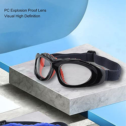 Protective Goggles Removable Basketball Dribbling Goggles Anti Fog Sports Glasses for Outdoor Activities