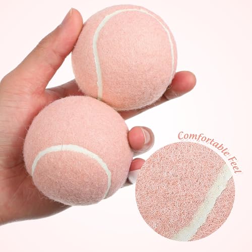 SUPVOX Training Tennis Balls for Player Practice 2.36In Lightweight Rubber Tennis Balls Beginner Practice Playground Balls for Skill Development