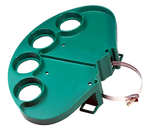 Tourna Tennis Court Tray - style: Green