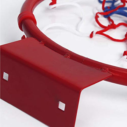 Mini Basketball Hoop, Dream Travel Basketball Rim Goal Wall Mounted Basketball Hoop Indoor Outdoor Hanging Basketball Hoop for Adult Stress Relief & Fitness(25CM)