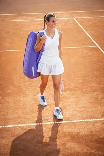 HEAD Tour Racquet Bag L (9R) Tennis Bag - Holds Up to 9 Racquets, CCT+ Climate Control Technology, 2 Main Compartments, Shoe Pocket & Backpack Carry System - color: Purple