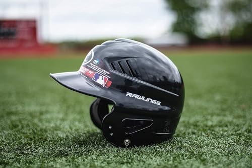 Rawlings | COOLFLO Batting Helmet | T-Ball (6 1/4" - 6 7/8") | Black - color: Black - COOLFLO