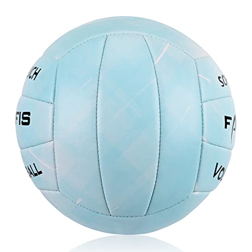 Volleyball Official Size 5, Indoor Outdoor Soft Volleyballs for Kids Youth Adult Elder Play Games (Best Gift for)