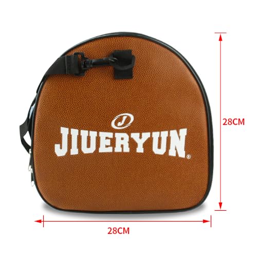Soccer Backpack, Soccer Bag Sport Equipment Bags Fit Basketball Volleyball Football - color: brown