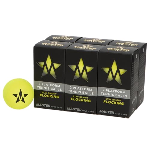 Master Athletics High Visibility (HV) Platform Tennis Ball - size: Dozen