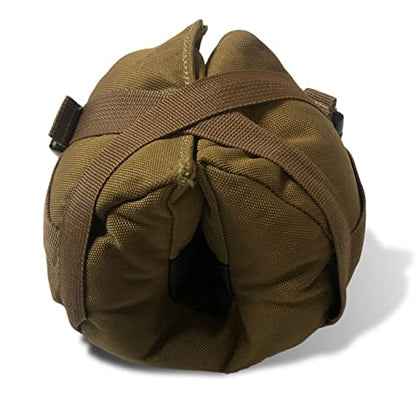 S2Delta PRS Large Shooting Rest - C-Shape, Prone, Front or Rear Bag for Precision Shots Off Barricades - color: Tan