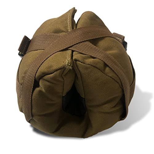 S2Delta PRS Large Shooting Rest - C-Shape, Prone, Front or Rear Bag for Precision Shots Off Barricades - color: Tan